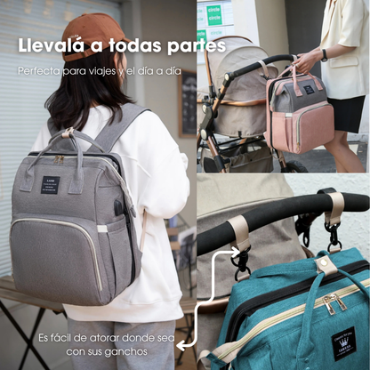 Mochila con Cuna Portable para Bebé