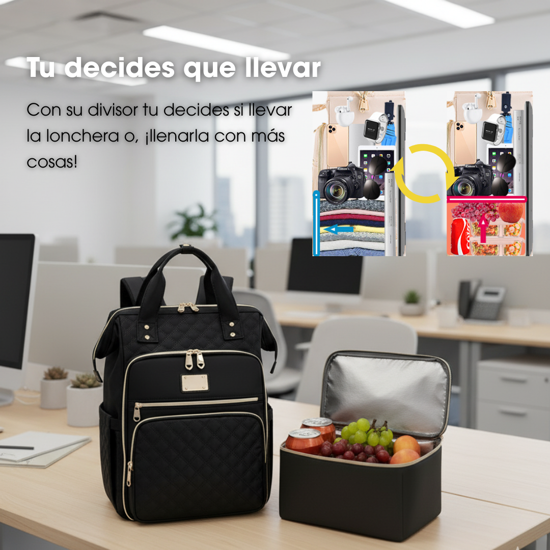 Mochila 3 en 1 con Lonchera Incluida