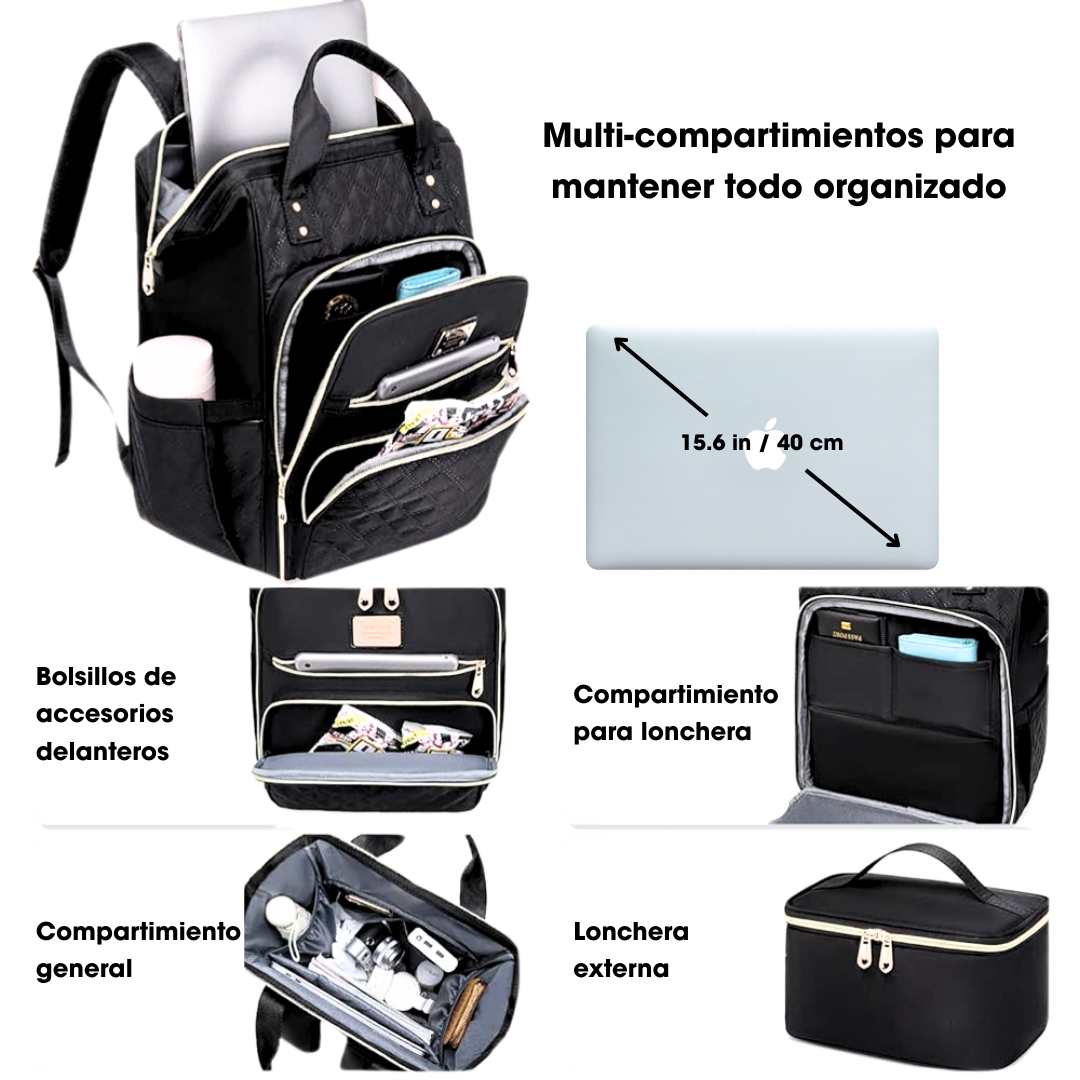 Mochila 3 en 1 con Lonchera Incluida