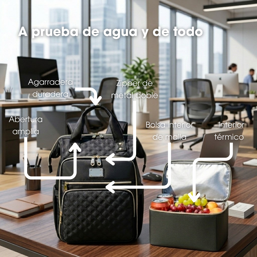 Mochila 3 en 1 con Lonchera Incluida